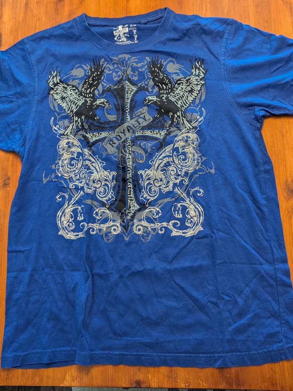 Y2K Style grunge Royalty T Shirt Large